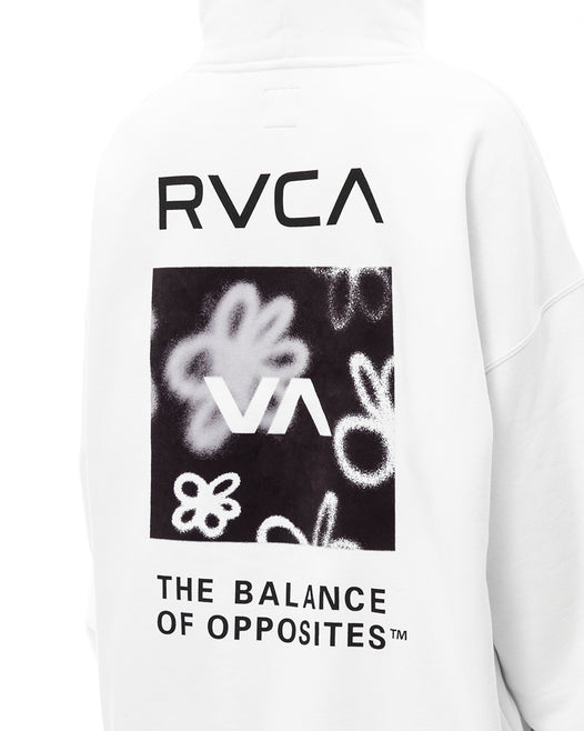 OUTLET】RVCA メンズ HI SPEED FLORAL HOODIE パーカー【2023年秋冬モデル】