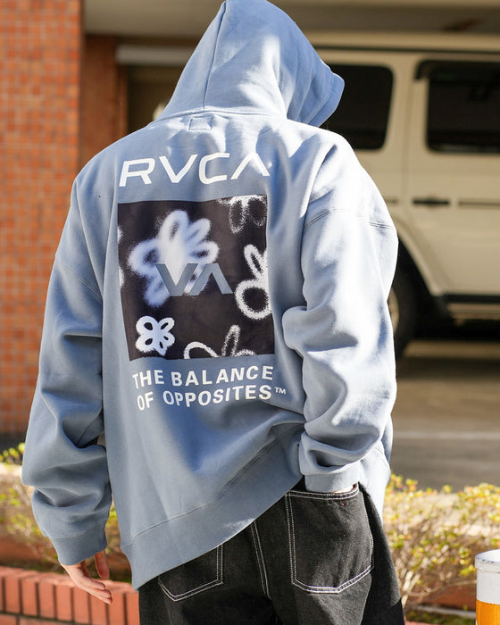 OUTLET】RVCA メンズ HI SPEED FLORAL HOODIE パーカー【2023年秋冬モデル】