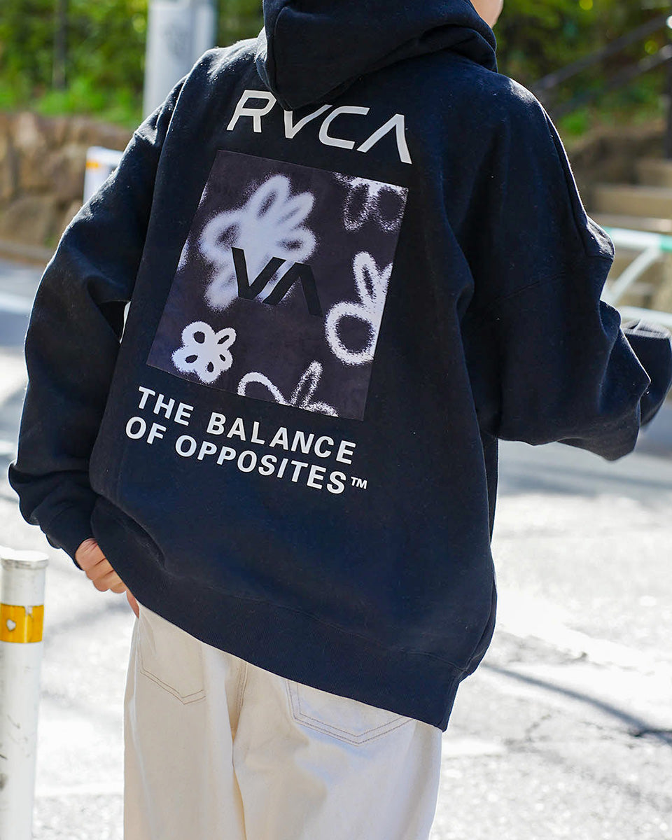 BUY 2 20%OFF】【OUTLET】RVCA メンズ HI SPEED FLORAL HOODIE パーカー【2023年秋冬モデル】