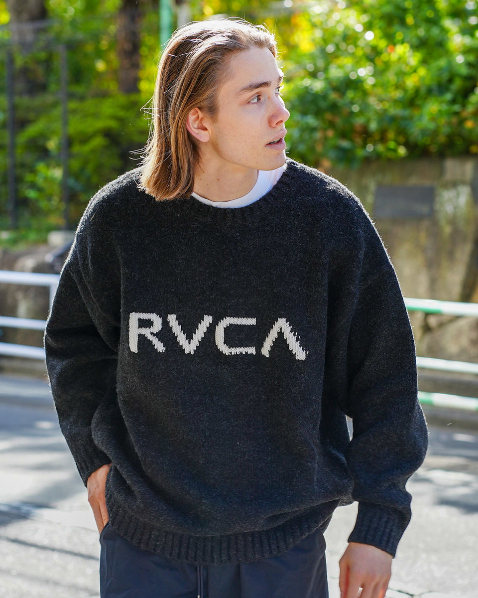 OUTLET】RVCA メンズ BIG RVCA KNIT セーター【2023年秋冬モデル】 - RVCA ｜Boardriders Japan