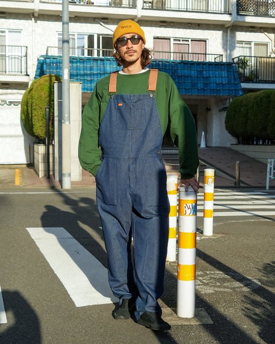 【OUTLET】【直営店限定】RVCA メンズ 【CHAINMAIL】 CHAINMAIL OVERALL ロングパンツ【2023年冬モデル】