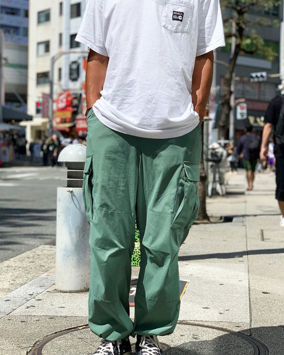 【OUTLET】RVCA メンズ NYLON CARGO PANT ロングパンツ【2023年秋冬モデル】