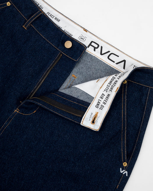 【OUTLET】RVCA メンズ CLUTCH DENIM デニムパンツ【2023年秋冬モデル】