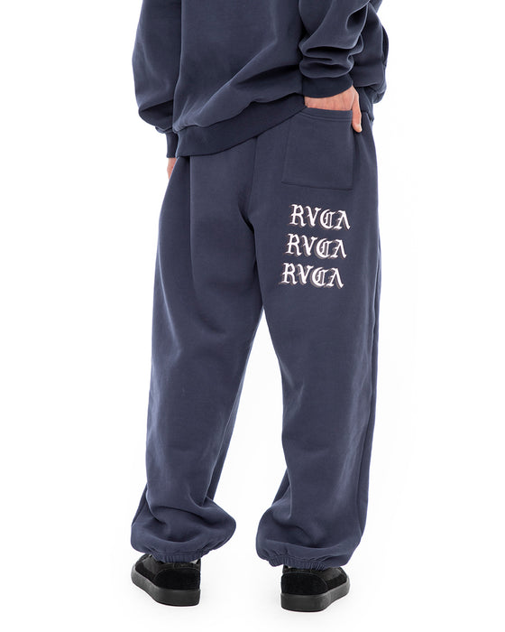 【OUTLET】RVCA メンズ SCRIPT PANT スウェットパンツ【2023年秋冬モデル】