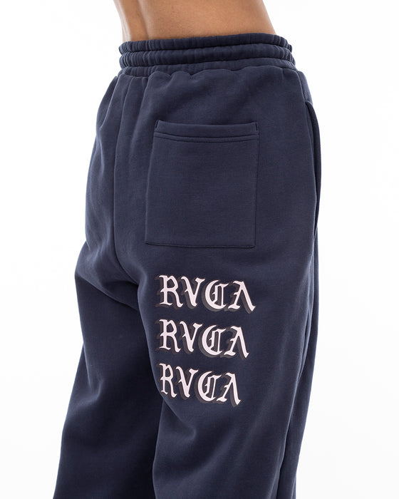 【OUTLET】RVCA メンズ SCRIPT PANT スウェットパンツ【2023年秋冬モデル】