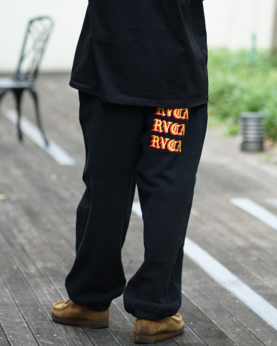 【OUTLET】RVCA メンズ SCRIPT PANT スウェットパンツ【2023年秋冬モデル】