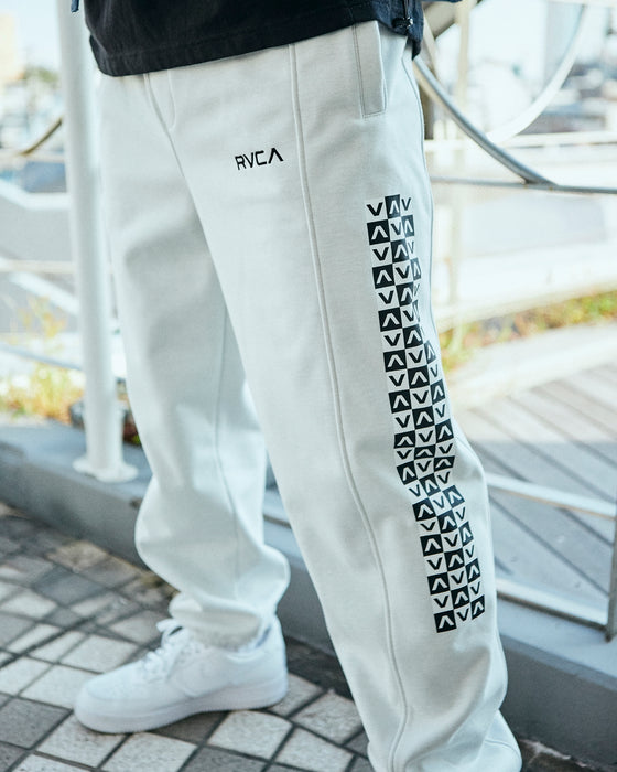 【2 BUY 20％OFF】【OUTLET】RVCA メンズ CHECKER SWEAT PANTS スウェットパンツ【2023年冬モデル】