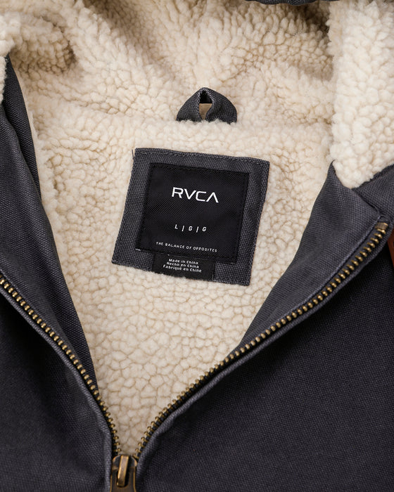 【OUTLET】【直営店限定】RVCA メンズ 【CHAINMAIL】 CHAINMAIL HOODED JACKET ジャケット【2023年冬モデル】