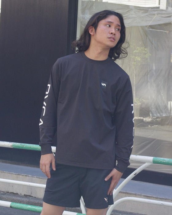 【OUTLET】RVCA SPORTS メンズ 【ALWAYS READY】 RVCA 2X LT ラッシュガード【2023年秋冬モデル】