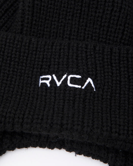 【OUTLET】RVCA メンズ BIG RVCA EARFLAP BEANIE ビーニー【2023年冬モデル】