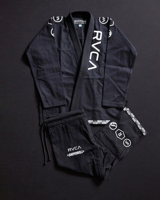 BUY 2 20%OFF】【OUTLET】【直営店限定】RVCA メンズ ROUTOLO BROS SHOYORO 柔術着【2023年秋冬