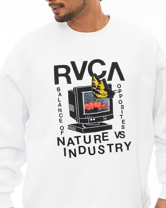 BUY 2 50%OFF】【OUTLET】【オンライン限定】RVCA メンズ DIAL UO CREW トレーナー【2023年