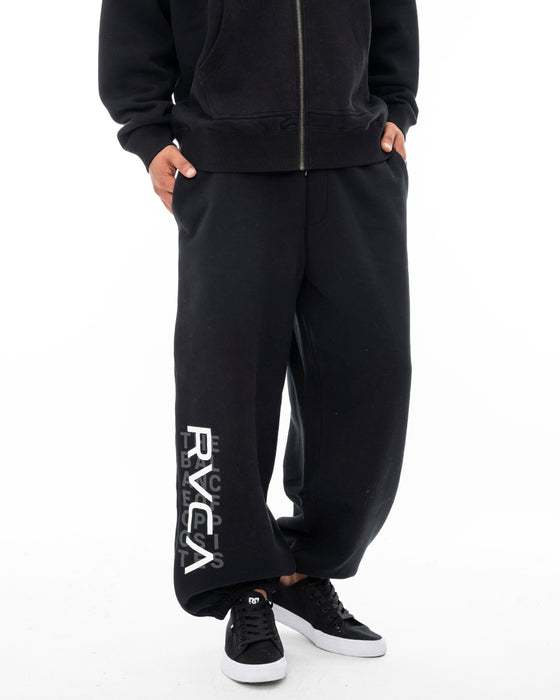 【OUTLET】【オンライン限定】RVCA メンズ RVCA LAYER SWEATPANT スウェットパンツ【2023年秋冬モデル】