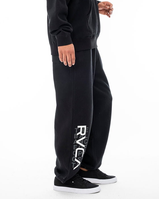 【OUTLET】【オンライン限定】RVCA メンズ RVCA LAYER SWEATPANT スウェットパンツ【2023年秋冬モデル】