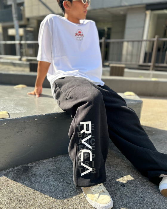 【OUTLET】【オンライン限定】RVCA メンズ RVCA LAYER SWEATPANT スウェットパンツ【2023年秋冬モデル】