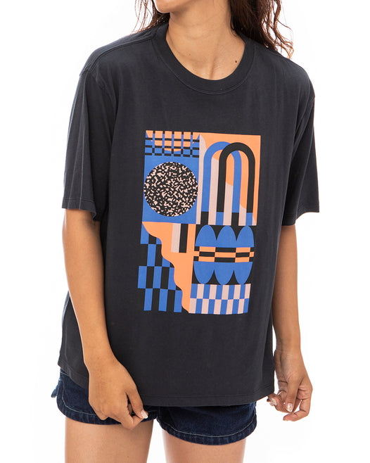 【OUTLET】RVCA レディース 【JESSE BROWN】 JESSE BROWN SHAPES ANDYDAY SS Ｔシャツ【2023年春夏モデル】