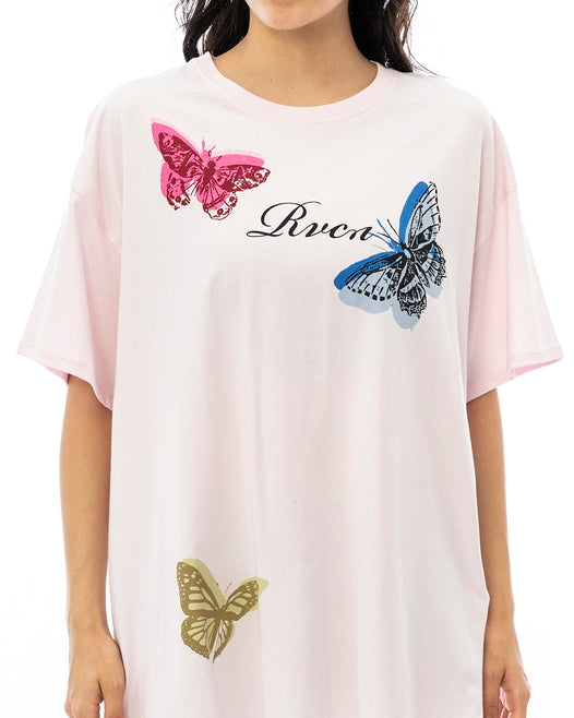 【OUTLET】【オンライン限定】RVCA レディース 【ROSE NAMAJUNAS】 WINGS SS Ｔシャツ【2023年夏モデル】