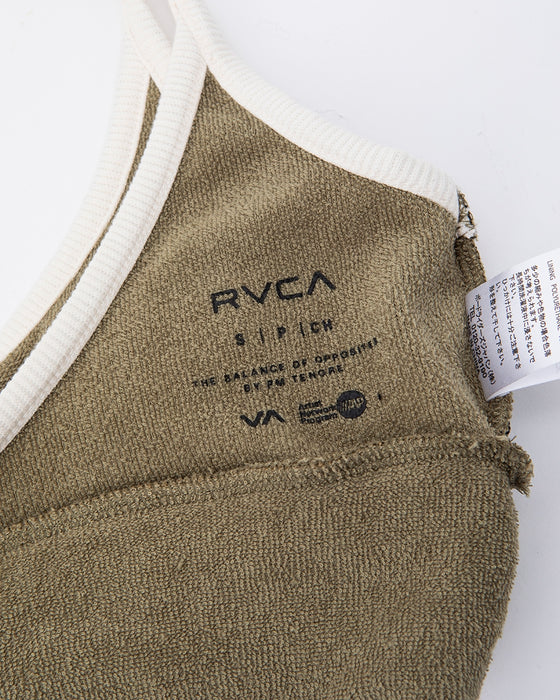 【OUTLET】RVCA レディース 【ALLTIME】 TERRY CLOTH BRATOP インナー【2023年夏モデル】