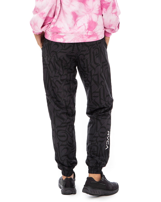 【OUTLET】【直営店限定】RVCA レディース 【ROSE NAMAJUNAS】 THUG ROSE TRACK PANT ロングパンツ【2023年春夏モデル】