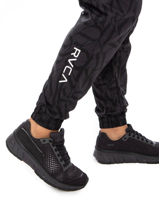 【OUTLET】【直営店限定】RVCA レディース 【ROSE NAMAJUNAS】 THUG ROSE TRACK PANT ロングパンツ【2023年春夏モデル】