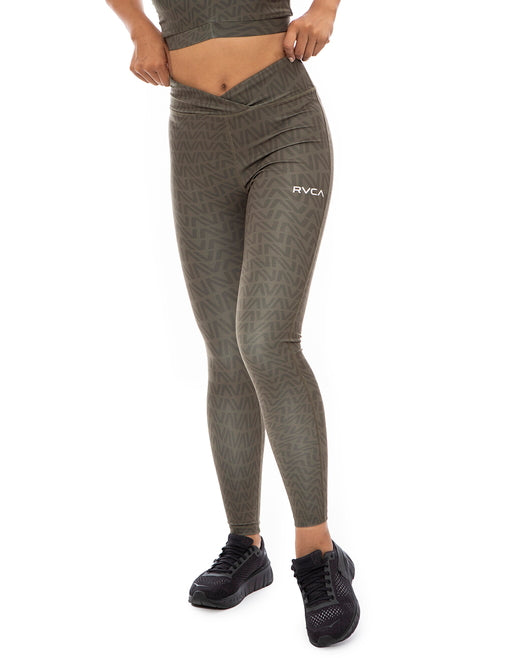 【OUTLET】RVCA SPORT レディース VA LEGGINGS ラッシュガードレギンス【2023年春夏モデル】