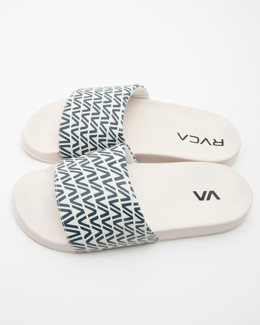 【OUTLET】RVCA レディース VA WAVE SHOWER SLIDE サンダル【2023年春夏モデル】