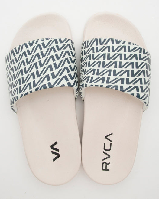 【OUTLET】RVCA レディース VA WAVE SHOWER SLIDE サンダル【2023年春夏モデル】