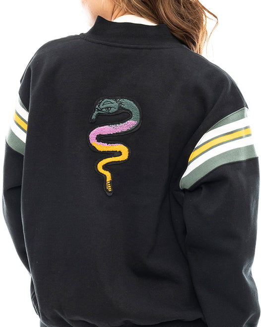 【OUTLET】【直営店限定】RVCA レディース 【ROSE MACHADO】 HONOR ROLL FLEECE スウェットジャケット【2023年冬モデル】