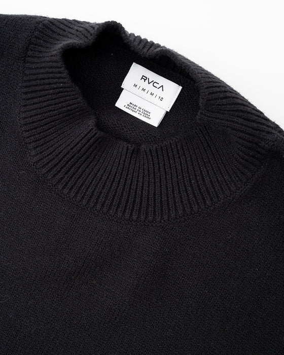 【OUTLET】RVCA レディース SMALL RVCA KNIT セーター【2023年秋冬モデル】