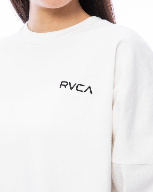 【OUTLET】RVCA レディース BANDANA BOX LOGO LS ロンＴ【2023年秋冬モデル】