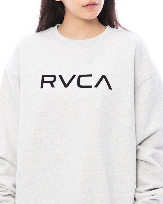 【OUTLET】RVCA レディース BIG RVCA CREW トレーナー【2023年秋冬モデル】