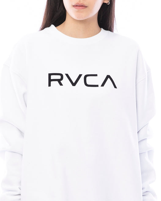 【OUTLET】RVCA レディース BIG RVCA CREW トレーナー【2023年秋冬モデル】