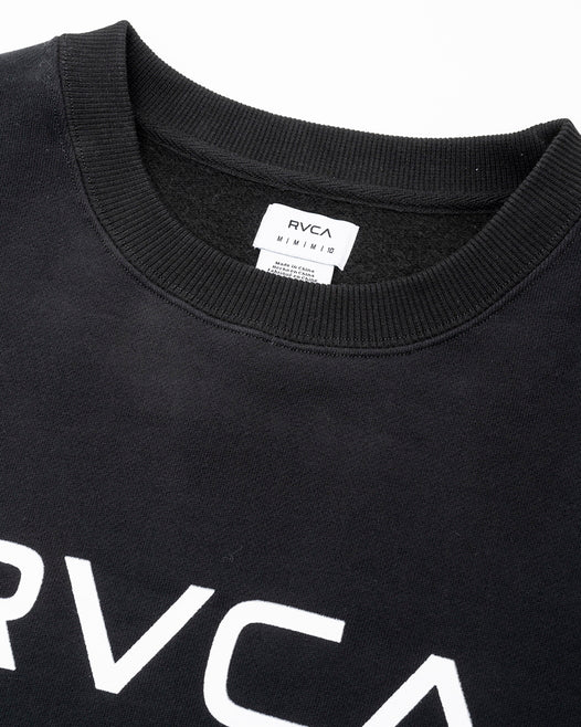 【OUTLET】RVCA レディース BIG RVCA CREW トレーナー【2023年秋冬モデル】