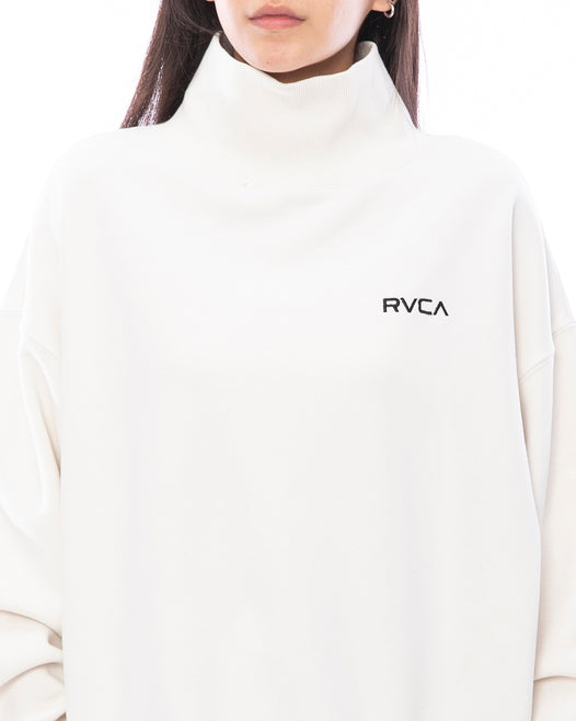 【OUTLET】RVCA レディース BADGE RVCA TURTLE FLEECE トレーナー【2023年秋冬モデル】