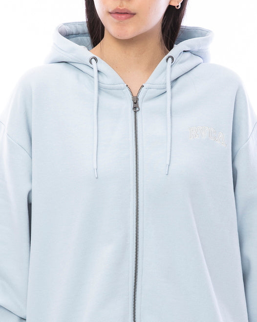 【OUTLET】RVCA レディース ARCHED RVCA ZIP HOODIE パーカー【2023年秋冬モデル】