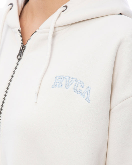 【OUTLET】RVCA レディース ARCHED RVCA ZIP HOODIE パーカー【2023年秋冬モデル】