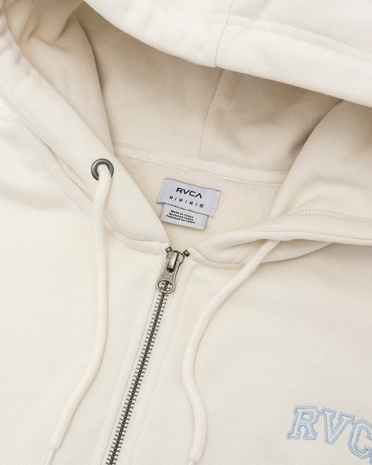 【OUTLET】RVCA レディース ARCHED RVCA ZIP HOODIE パーカー【2023年秋冬モデル】