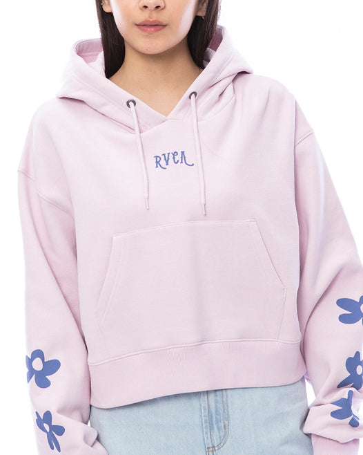 【OUTLET】RVCA レディース DAISY CROPPED HOODIE パーカー【2023年秋冬モデル】