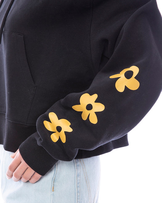 【OUTLET】RVCA レディース DAISY CROPPED HOODIE パーカー【2023年秋冬モデル】