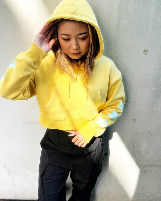 【OUTLET】RVCA レディース DAISY CROPPED HOODIE パーカー【2023年秋冬モデル】