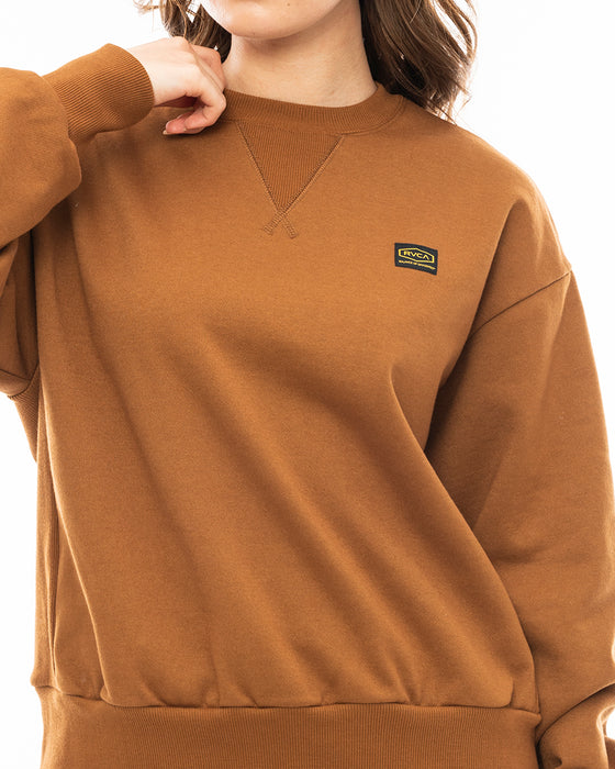 【OUTLET】RVCA レディース RECESSION SWEATSHIRTS トレーナー【2023年冬モデル】