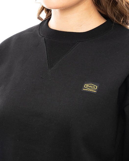 【OUTLET】RVCA レディース RECESSION SWEATSHIRTS トレーナー【2023年冬モデル】