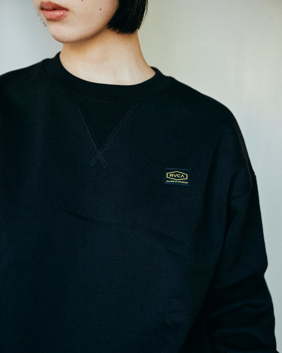 【OUTLET】RVCA レディース RECESSION SWEATSHIRTS トレーナー【2023年冬モデル】