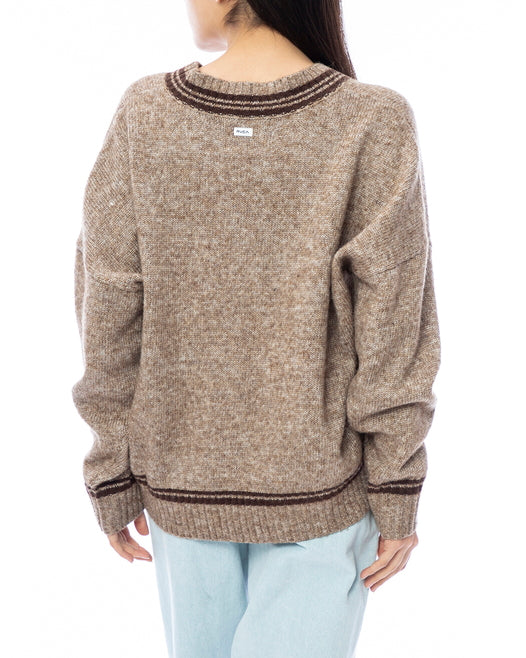 【OUTLET】RVCA レディース DEUCE SWEATER セーター【2023年秋冬モデル】