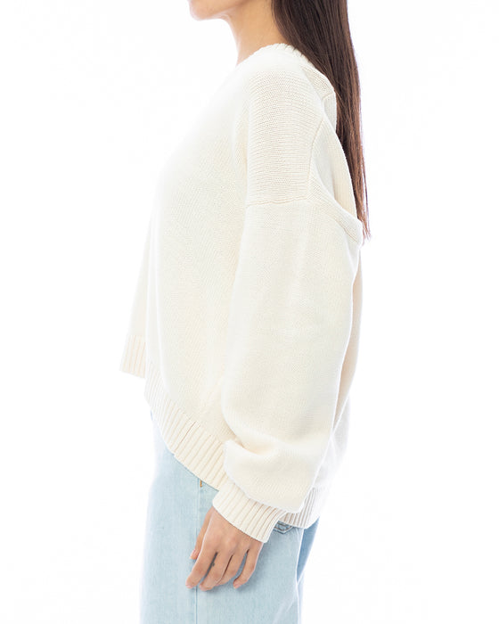 【OUTLET】【直営店限定】RVCA レディース LONG DISTANCE SWEATER セーター【2023年秋冬モデル】