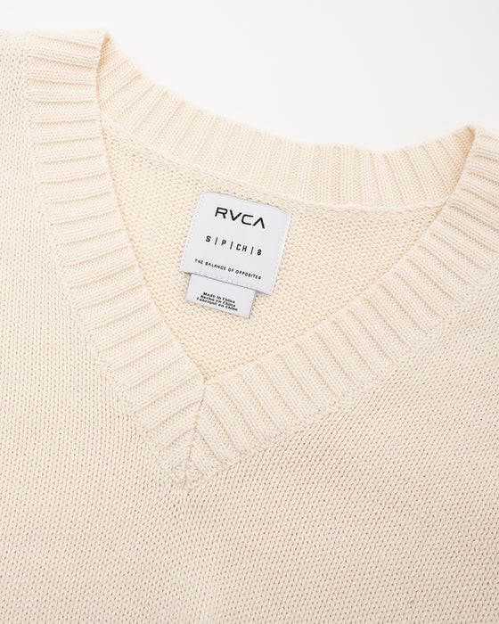 【OUTLET】【直営店限定】RVCA レディース LONG DISTANCE SWEATER セーター【2023年秋冬モデル】