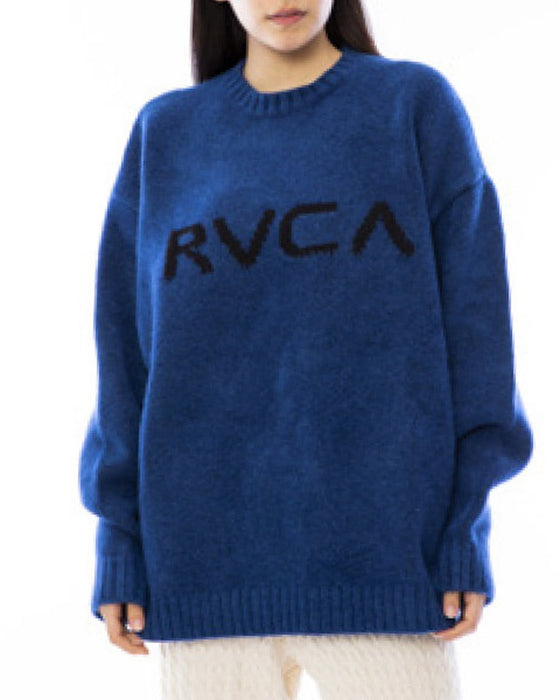 【OUTLET】RVCA レディース BIG RVCA KNIT セーター【2023年秋冬モデル】