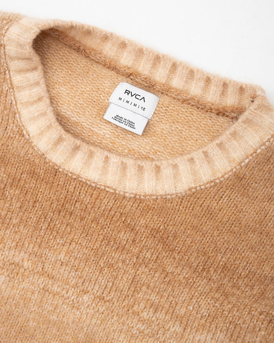 【OUTLET】RVCA レディース BIG RVCA KNIT セーター【2023年秋冬モデル】