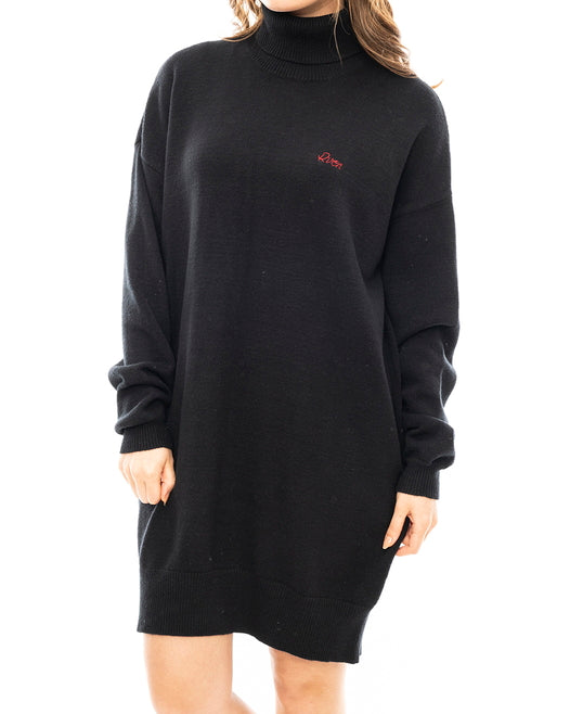 【OUTLET】RVCA レディース TURTLENECK KNIT DRESS セーター【2023年冬モデル】