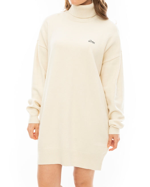 【OUTLET】RVCA レディース TURTLENECK KNIT DRESS セーター【2023年冬モデル】